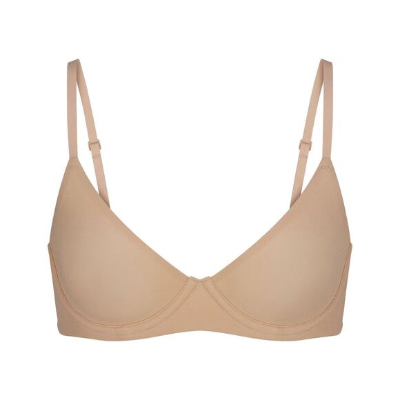 Skims Fits Everybody Unlined Demi Bra Clay Size 34B - Picture 1 of 12